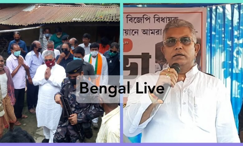 Raiganj police take legal action against state bjp president dilip ghosh