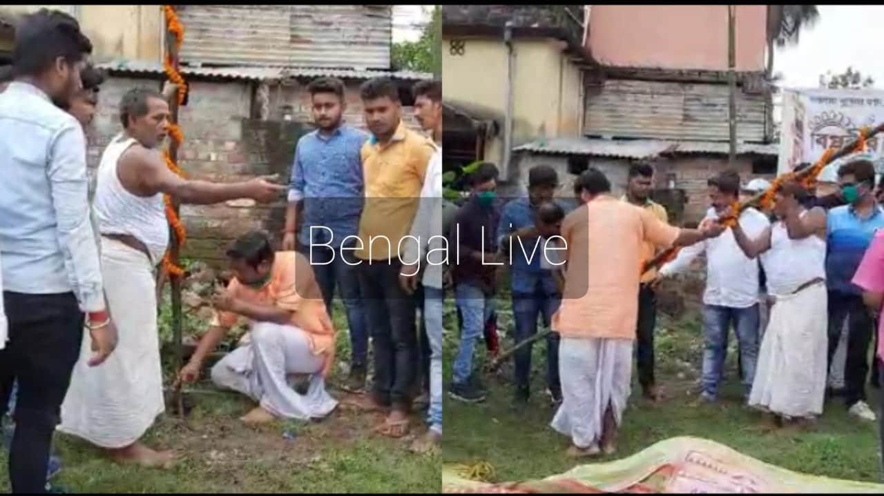 covid-19 effect on big budget pujas of raiganj