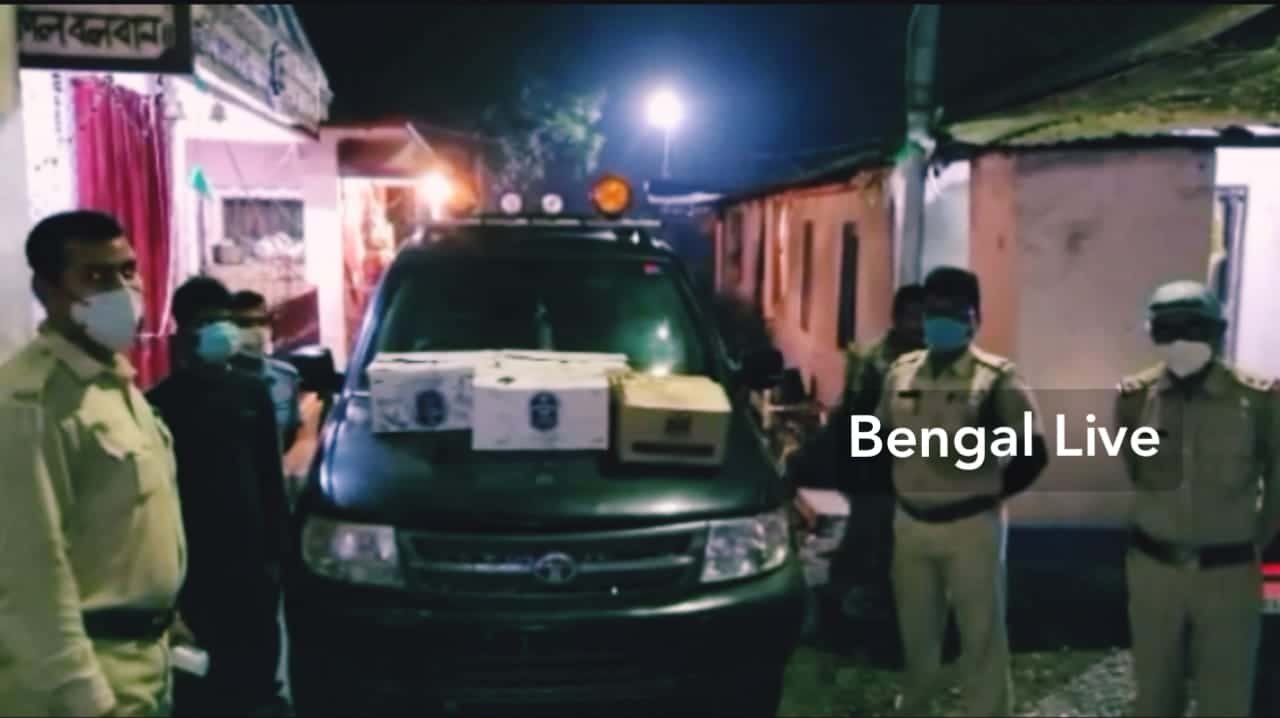 foreign liquor smuggling to bihar