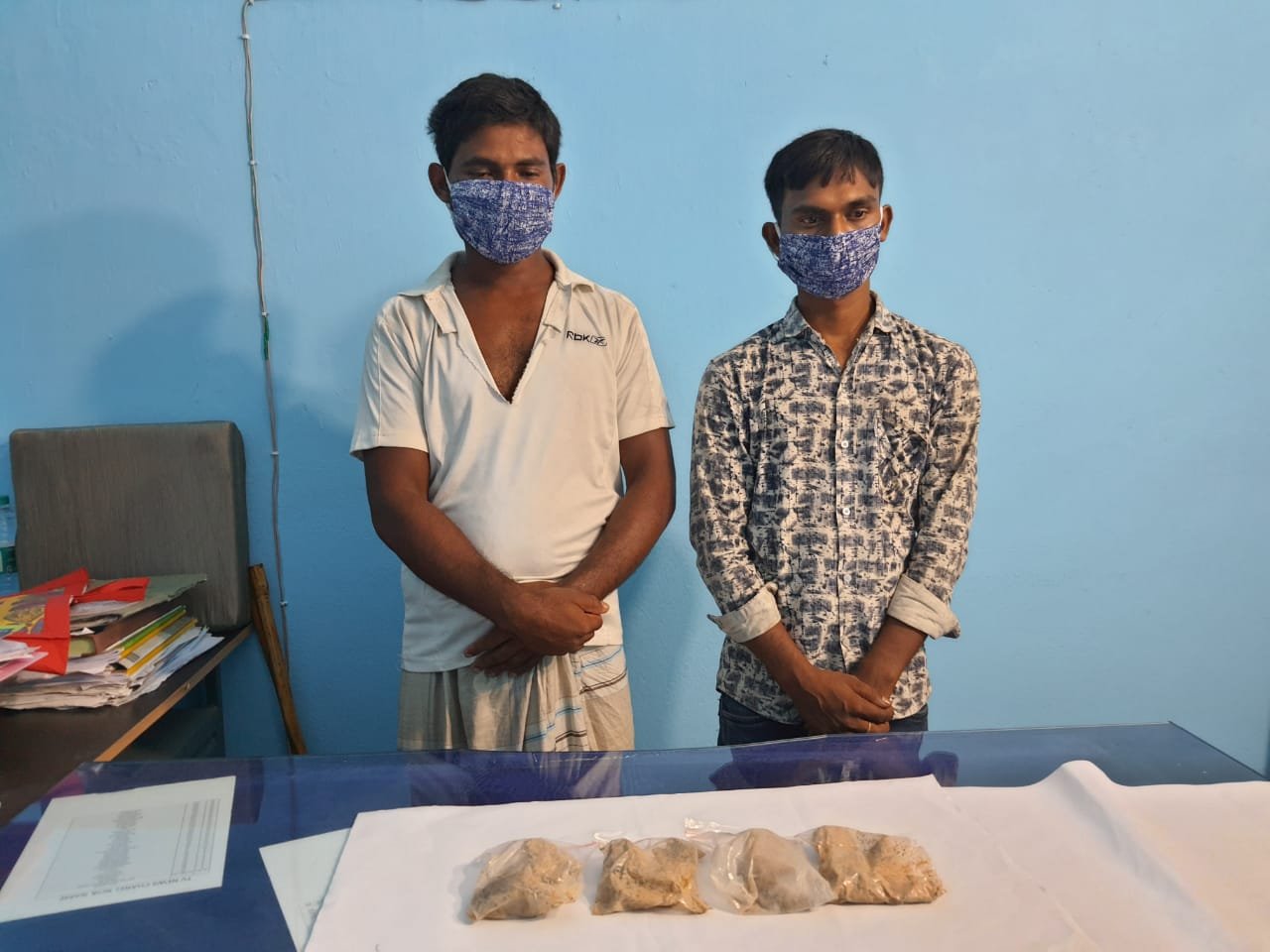 youths arrested with brown sugar in maldah
