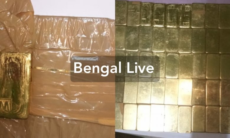 three caught with 8kg gold biscuits at nagrakata in jalpaiguri district