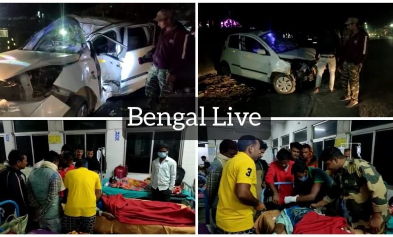 delhi resident killed in road accident at islampur in uttar dinajpur