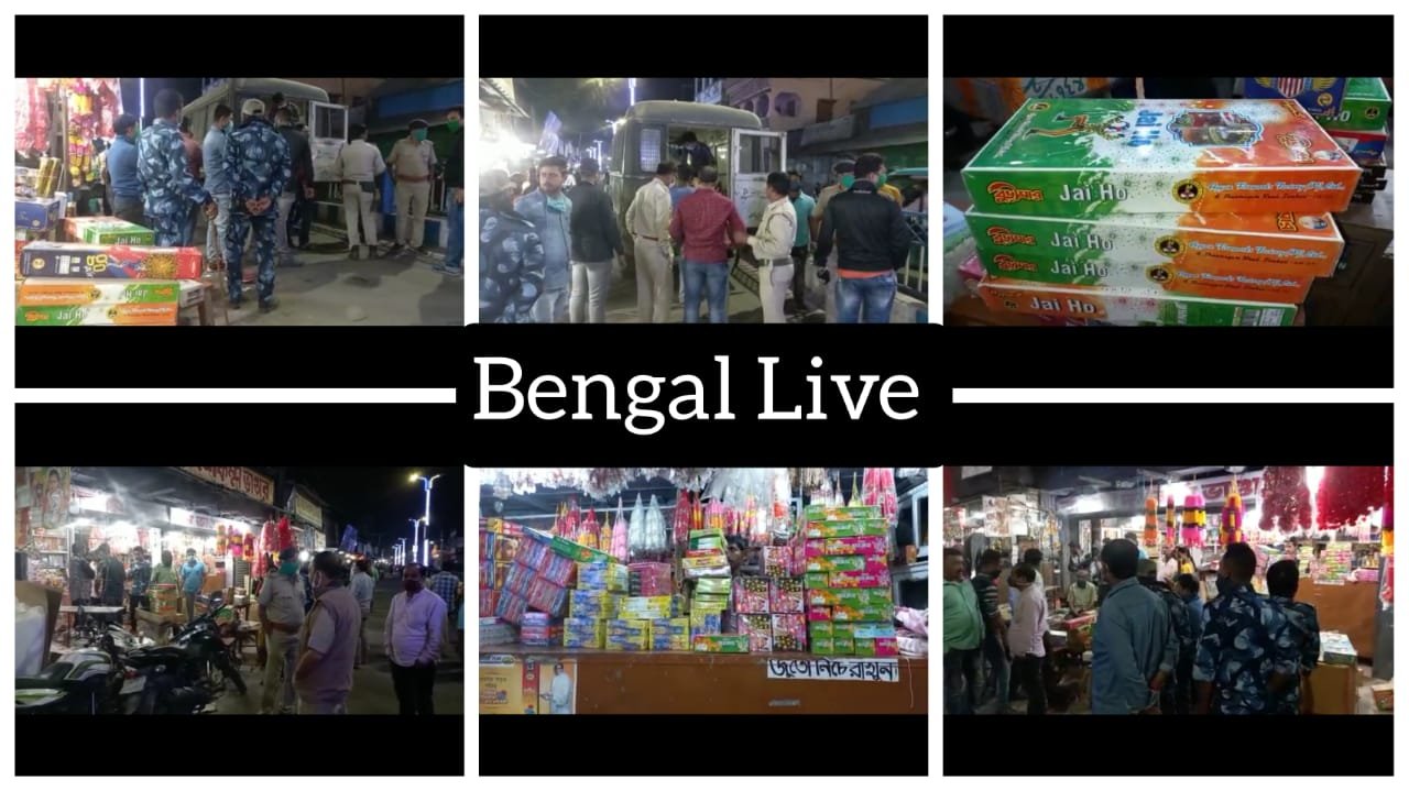 high court bans firecrackers in west bengal, three sellers arrested in raiganj