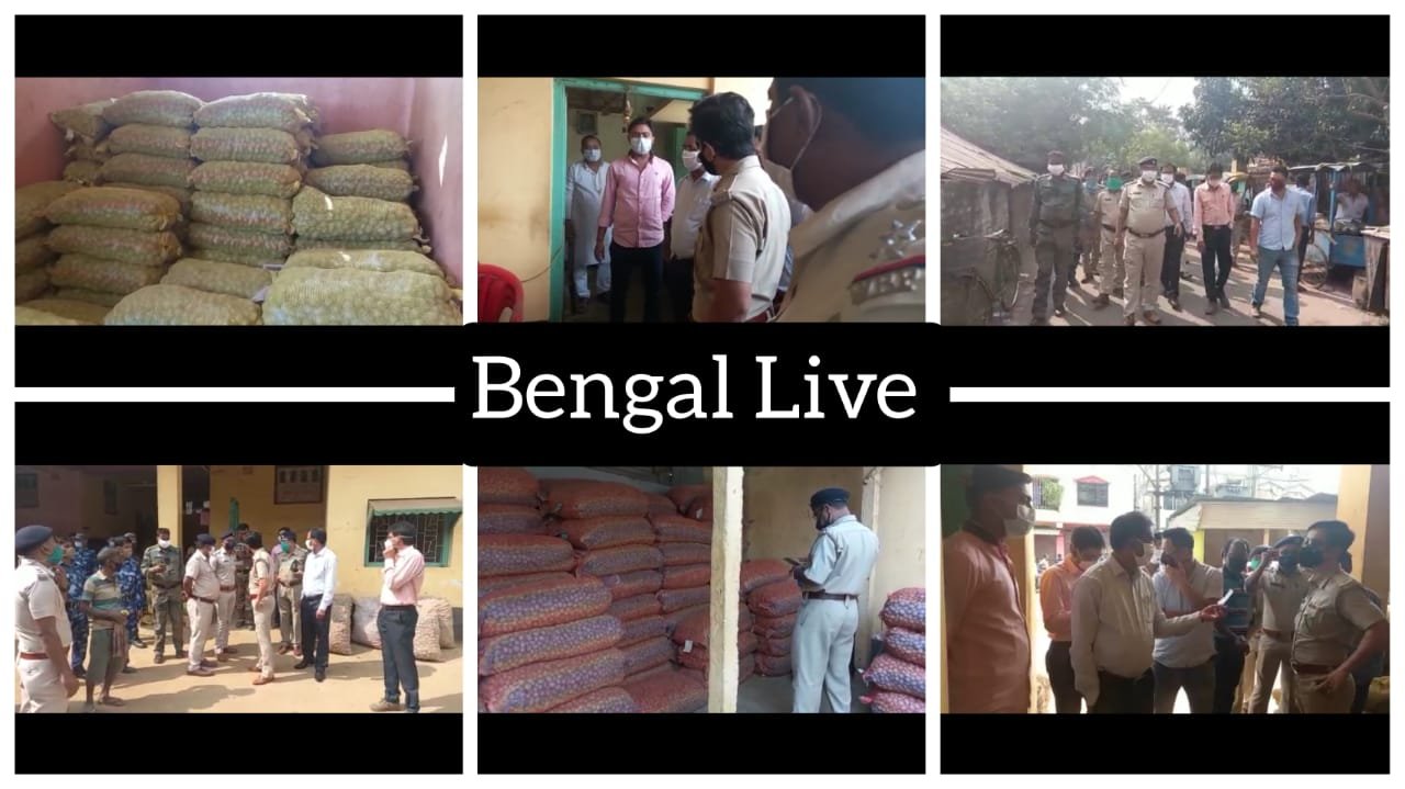 vegetables market in raiganj