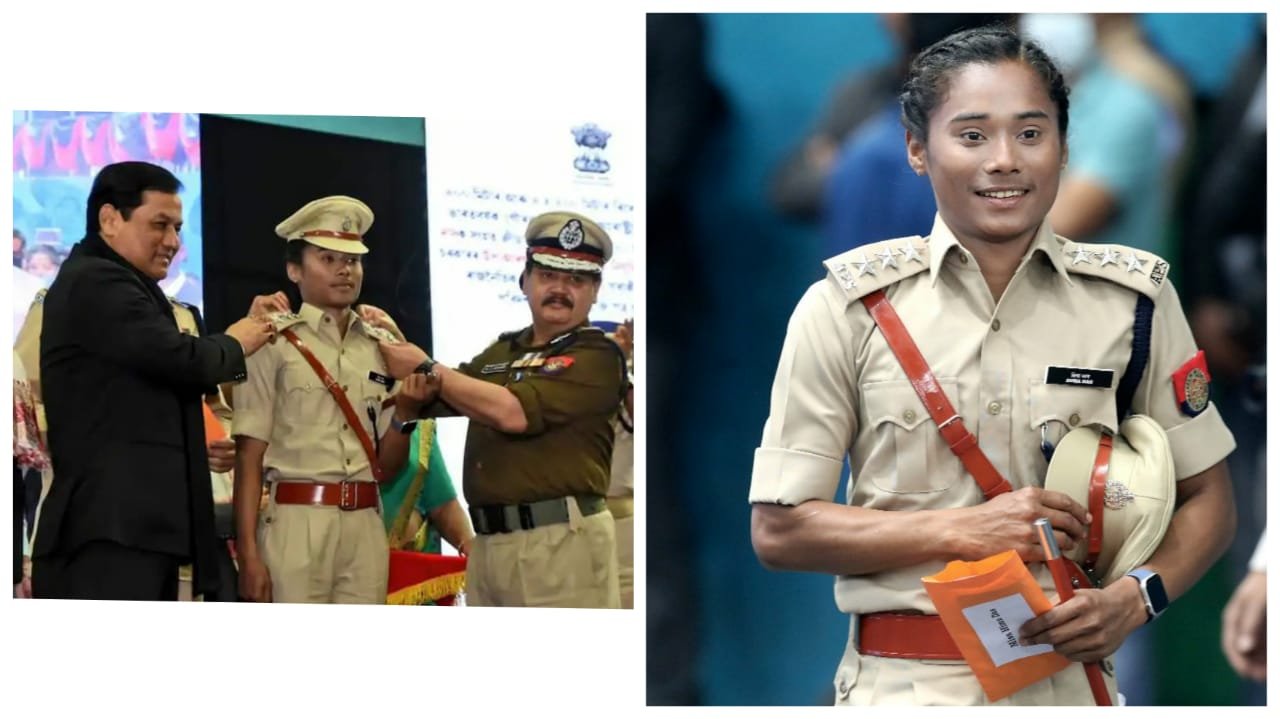 hima das athlete appointed as dsp in assam police