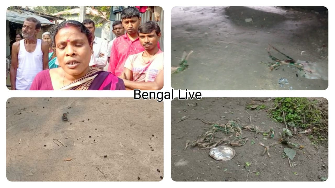 Allegations of bombing at BJP leader's house