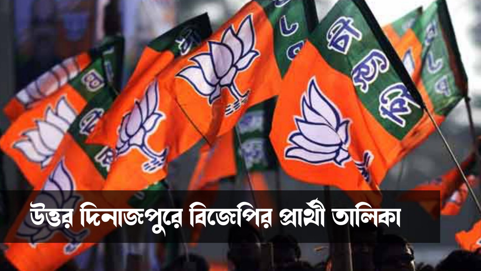 bjp candidate list uttar dinajpur
