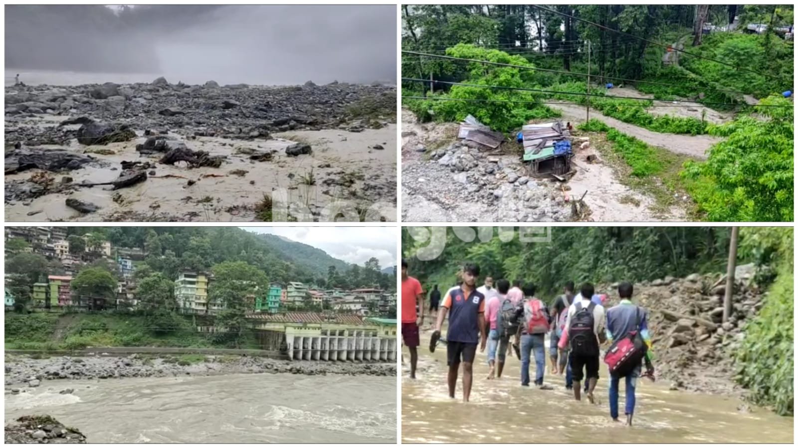 major landslide in kalimpong