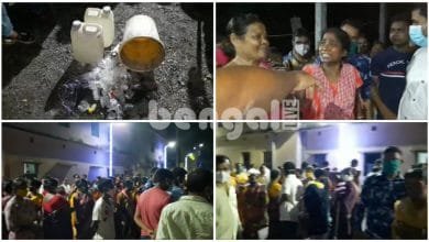 Illegal liquor store in raiganj