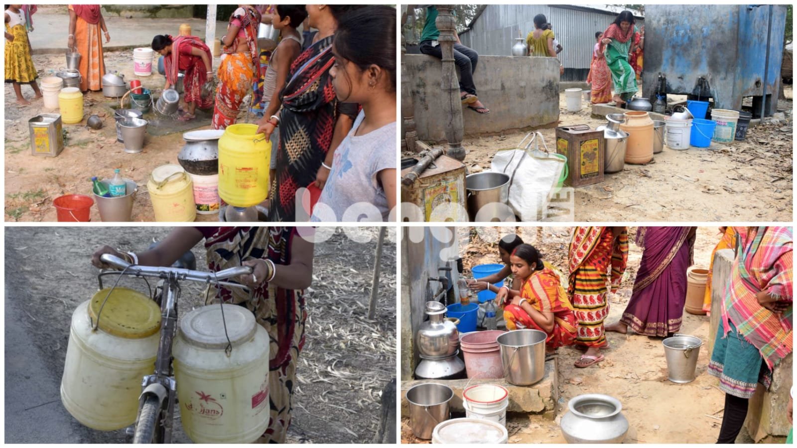 water crisis in south dinajpur