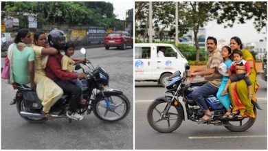 The central government is going to bring new rules for traveling on motorcycles